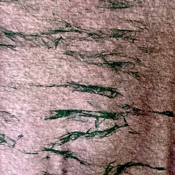 Un-ameable eggplant/black tie dye long sleeved tee, size 48IT, 12 US - Picture 3 of 7